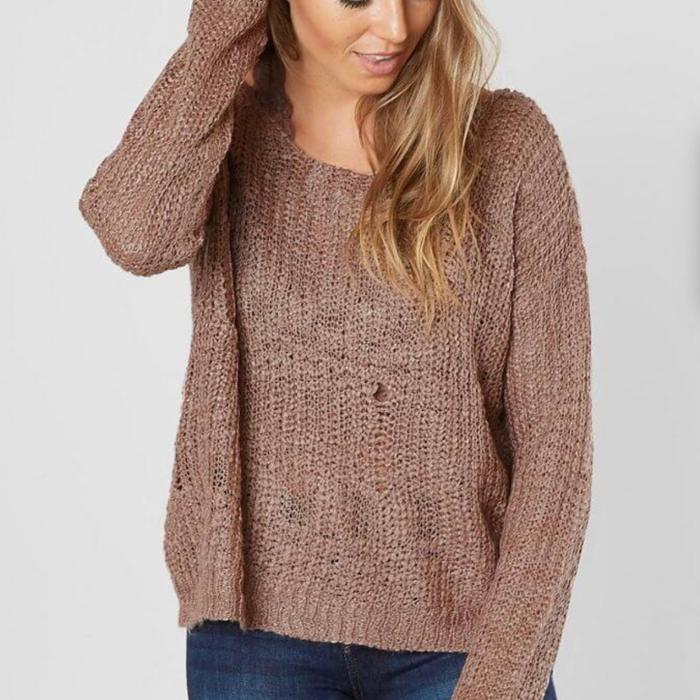 Daytrip slub yarn sweater size small